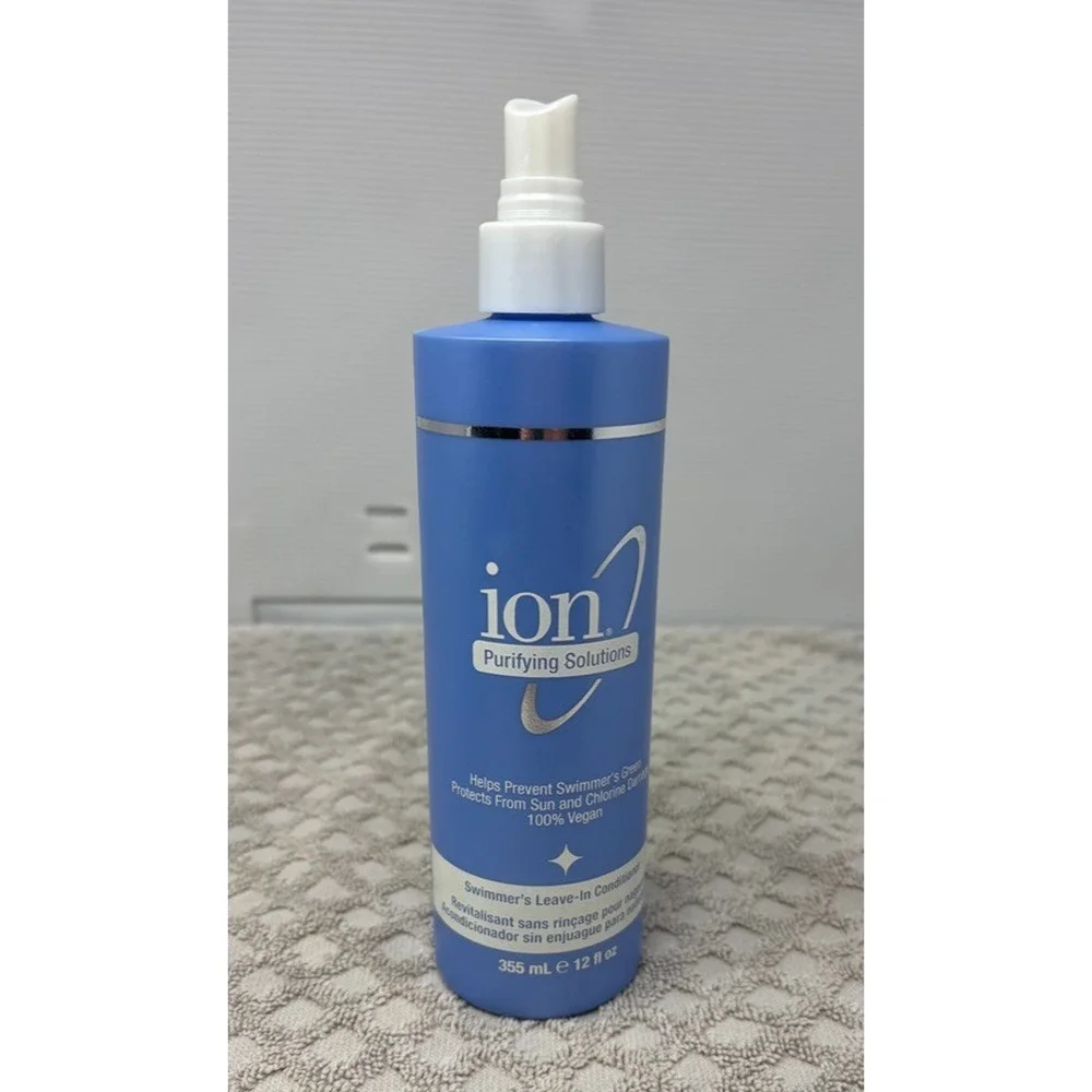 ION Styling Solutions Swimmer's Leave In Conditioner Spray 12 Oz FULL‎ No Cap